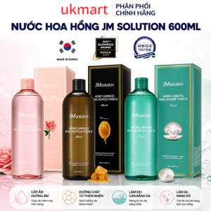 Nước Cân Bằng JMsolution Toner XL 600ml – Rose / Honey / Prime Gold / Water SOS / Marine Pearl