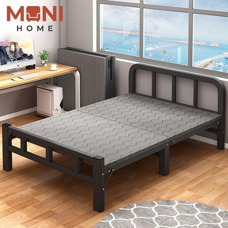 Giường gập ngủ trưa đơn giản phòng trọ văn phòng, giường bệnh viện dễ mang theo cho người chăm sóc