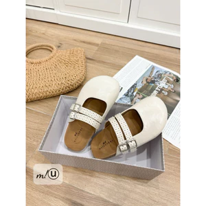 👢🩴👢Sục khuy mũi tròn