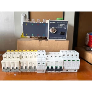Combo Attomat cho hệ tủ điện năng lượng mặt trời 6-12kw