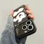 Khăn quàng đơn giản Puppy cho iPhone 17 trường hợp iPhone 16promax Dễ thương 15 Cửa sổ lớn 14/13/12 Hàng ngày