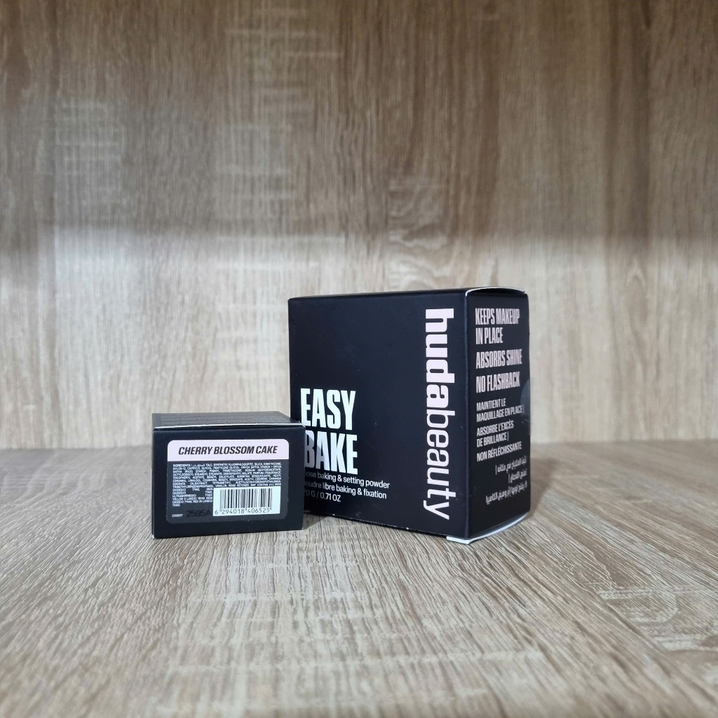 Phấn phủ bột huda beauty easy bake loose baking & setting powder 6g 20g_Missha