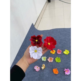ĐẦU BÔNG HOA CÚC SAO NHÁY, CÚC BƯỚM, HOA LỤA GIẢ ĐẸP, SẮC NÉT, TRANG TRÍ DECOR,...