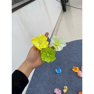 ĐẦU BÔNG HOA CÚC SAO NHÁY, CÚC BƯỚM, HOA LỤA GIẢ ĐẸP, SẮC NÉT, TRANG TRÍ DECOR,...