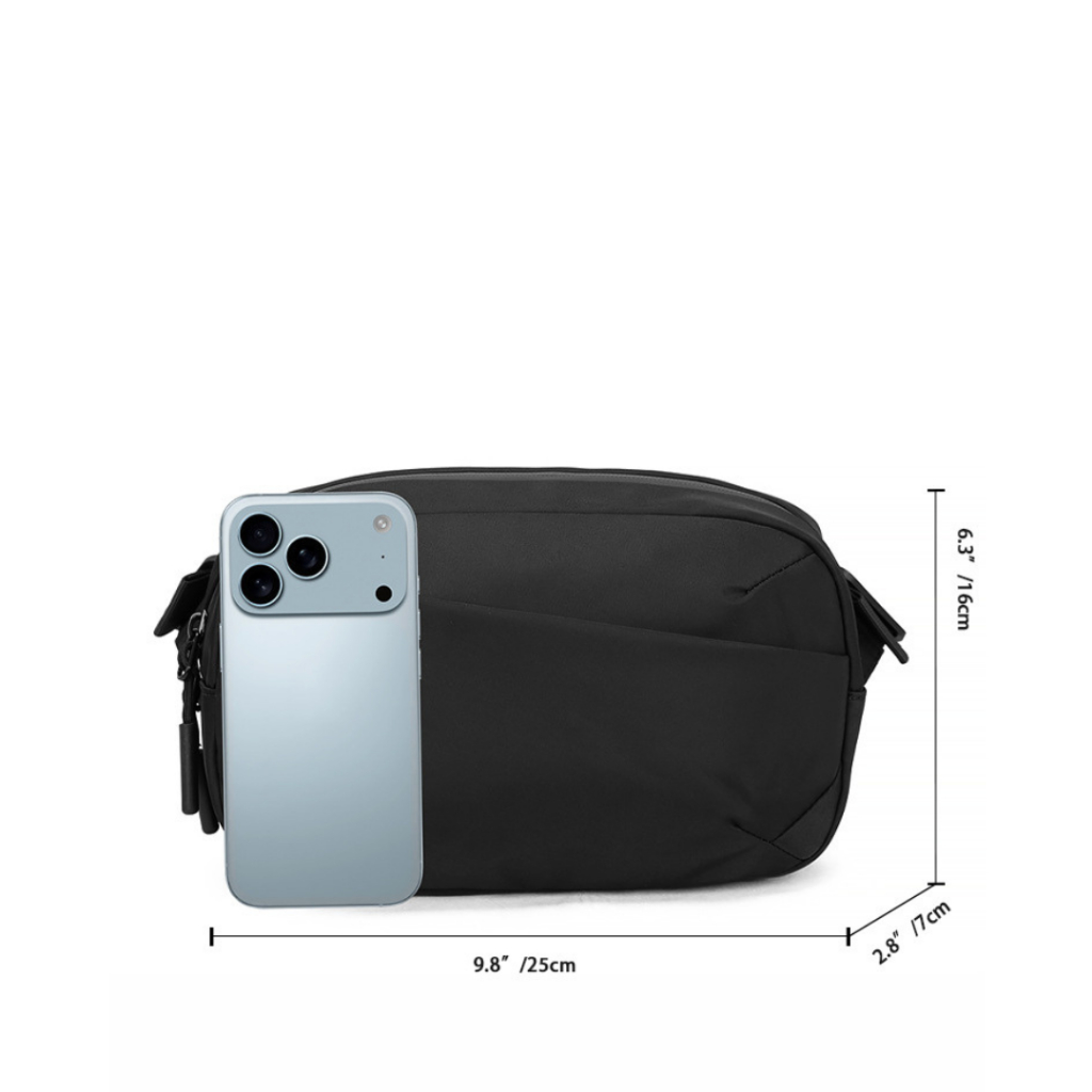 [NEW] Túi đeo chéo nam thể thao đa năng ADORN Slim Bag vải trượt nước mẫu mới 2026