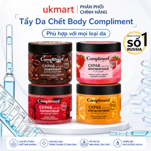 Tẩy Da Chết Body Compliment Sạch Sâu - Sáng Da, Giảm Sần Sùi & Giúp Da Mềm Mại 400ml