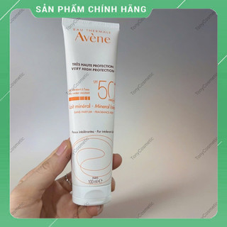 Kem chống nắng Avene Mineral Lotion SPF 50+ 100ml Pháp - Chống nắng rất cao, dành cho cả da nhạy cảm