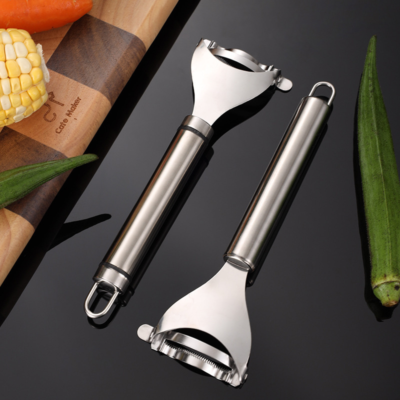 Công Cụ Tách Hạt Ngô Bằng Thép Không Gỉ, Tách Hạt Nhanh, Không Bị Văng Bẩn【Mua 2 tặng 1】