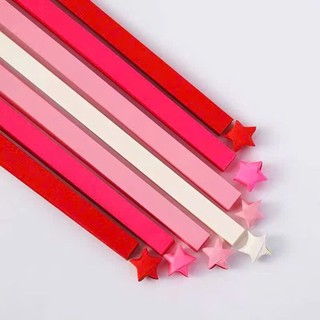 Giấy gấp sao 540 sợi/tông màu – Giấy xếp sao may mắn nhiều màu pastel – Giấy origami handmade làm sao trang trí DIY