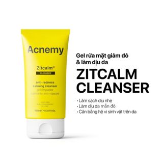 Sữa rửa mặt làm sạch dịu da đang khô căng đỏ rát, kích ứng Acnemy ZITCALM Cleansing Gel