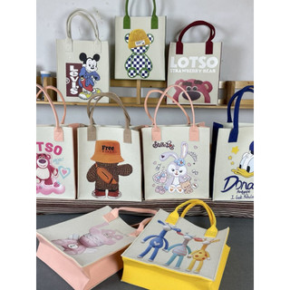 Túi Xách Nữ Mini Tote Hình Dễ Thương Form Cứng Đựng Điện Thoại Mỹ Phẩm Đi Học Đi Chơi