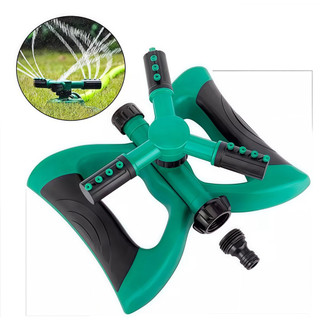 Vòi Tưới Cây Tự Động Xoay 360 Độ- Vòi Phun Nước Kèm Đế Xoay  Tưới Cây Sân Vườn như hình