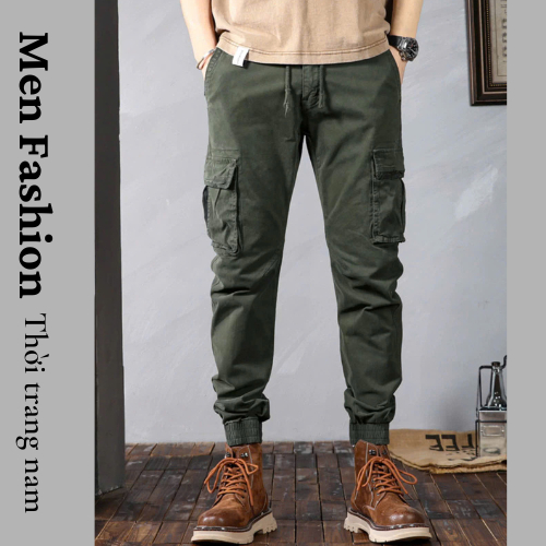 Quần Jogger Kaki - JG3 Quần Jogger Túi Hôp Ống Bo Chun Kiểu Dáng Trẻ Trung Năng Động Xmen Fashion 68
