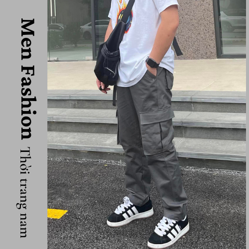 Quần Kaki Túi Hộp JG4 Cao Cấp Ống Suông Thời Trang XmenFashion 68