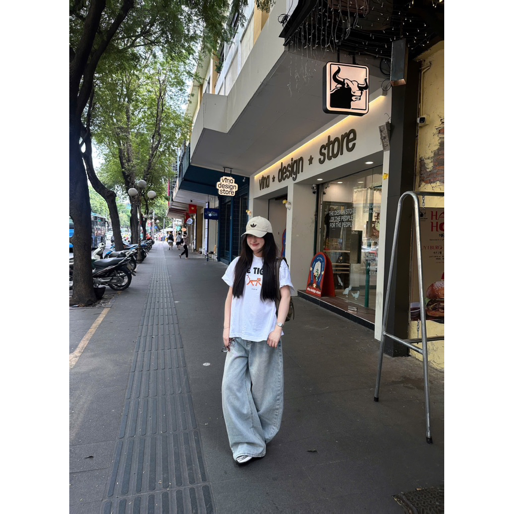 Quần Jean Ống Cong Wash PREMIUM Bacsic 97-99cm(4006)