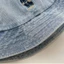 Nón Bucket Jean Thêu Gấu Chữ W Form Rộng Unisex | Mũ Tai Bèo Denim Vintage Cá Tính Đi Biển, Du Lịch, Chống Nắng