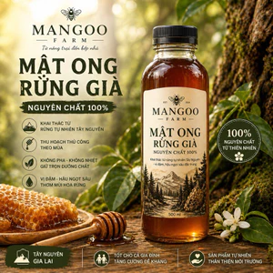 1 Lit MẬT ONG HOA RỪNG THIÊN NHIÊN 100%
