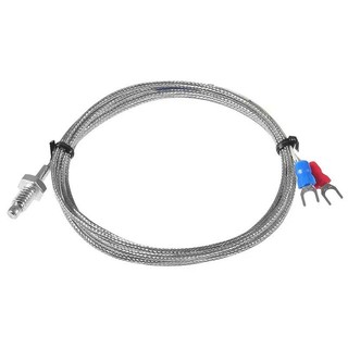 Đầu dò đo nhiệt nhiệt độ loại K vít M6 dây dài 1M, 2M, 3M, 5M