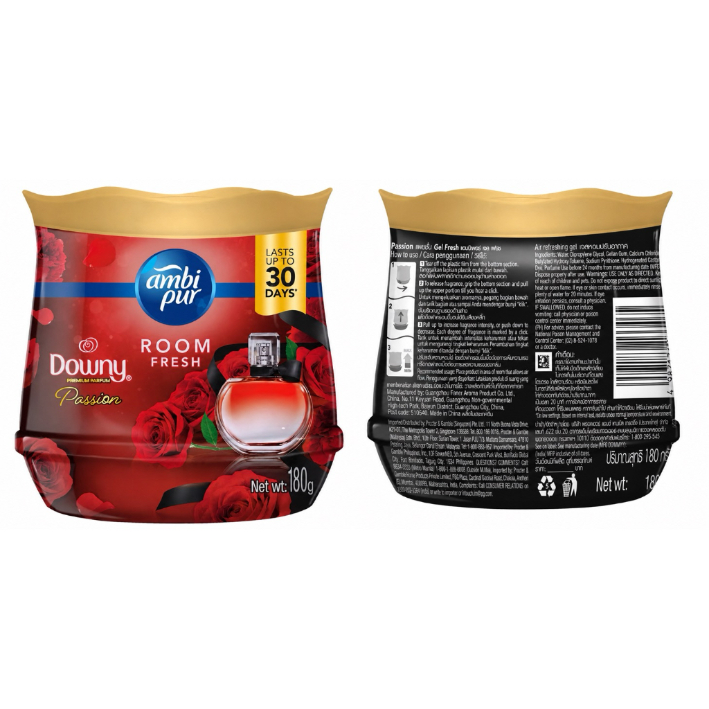 Sáp Thơm Ambi Pur Hương Downy Đam Mê Hũ 180G