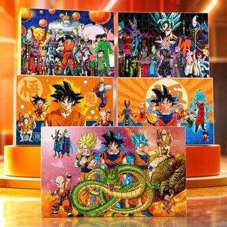 COMBO SỈ 5 tranh ghép A4 20 mảnh; 40 mảnh; 80 mảnh Dragon Ball 7 viên ngọc rồng TooYoo TG0002