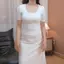 ÁO THUN BABYTEE NGẮN TAY PHỐI CÚC PHONG CÁCH HÀN QUỐC CHẤT LIỆU COTTON BORIP MỀM MẠI THOÁNG KHÍ