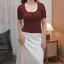 ÁO THUN BABYTEE NGẮN TAY PHỐI CÚC PHONG CÁCH HÀN QUỐC CHẤT LIỆU COTTON BORIP MỀM MẠI THOÁNG KHÍ