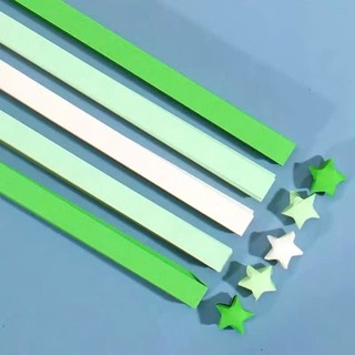 Giấy gấp sao 540 sợi/tông màu – Giấy xếp sao may mắn nhiều màu pastel – Giấy origami handmade làm sao trang trí DIY