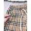 Quần Dài Kẻ Vàng BR Mặc 4 Mùa Unisex Nam Nữ Chất Cotton Mềm Mát