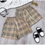 Quần Dài Kẻ Vàng BR Mặc 4 Mùa Unisex Nam Nữ Chất Cotton Mềm Mát