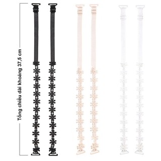 Dây Áo Ngực Ren Hoa Phong Cách Gợi Cảm Hot Trend, Phụ Kiện Áo Ngực Mùa Hè Cho Nữ Chống Trơn Trượt, Có Thể Điều Chỉnh