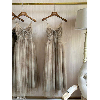 Váy Voan Maxi Loang 2 Dây Chuẩn Linh Hoàng