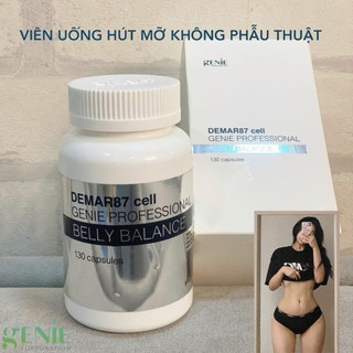Viên Uống Giảm Mỡ Bụng Demar87 Belly Balance Genie 130 Viên Hàn Quốc Mẩu Mới