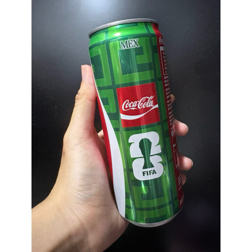Lon Coca cola phiên bản đội chủ nhà MEXICO (MEX) kỉ niệm world cup 2026