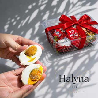 Combo Hộp 5 Trứng Vịt Muối Ăn Liền Minh Đức | Bùi Béo - Tươm Dầu - Mặn vừa