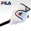 Găng Tay Golf Fila Microfiber Thoáng Khí – Găng Tay Thể Thao Chống Trượt, Mềm Êm, Ôm Tay – Dùng Tay Trái, Màu Trắng