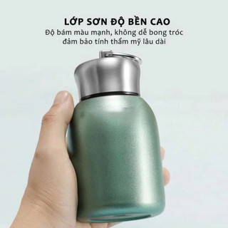 [Sỉ Giá Rẻ] Bình giữ nhiệt đựng Caffe 300ml. Bình nước giữ nhiệt mini inox 304 có quai xách