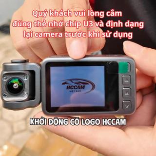 [TẶNG THẺ 32GB] Camera Hành Trình Ô Tô 3 Mắt M3 Pro Chính Hãng HCCAM - Ghi hình 3 mắt, Quay 2K Ultra HD sắc nét