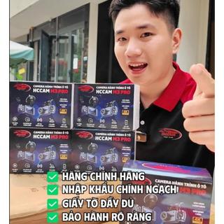 [TẶNG THẺ 32GB] Camera Hành Trình Ô Tô 3 Mắt M3 Pro Chính Hãng HCCAM - Ghi hình 3 mắt, Quay 2K Ultra HD sắc nét