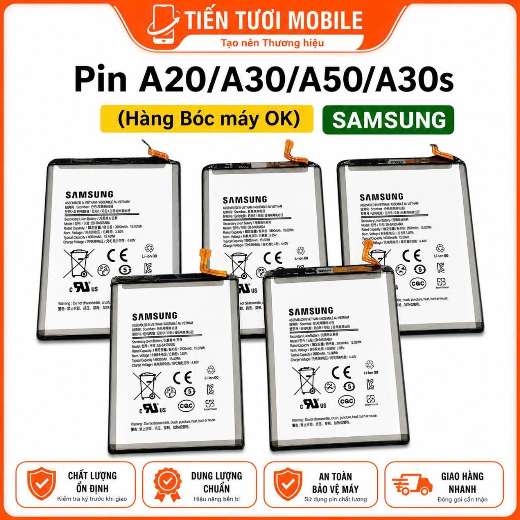 Pin samsung a50 - Giá Tốt, Miễn Phí Vận Chuyển, Đủ Loại | Shopee Việt Nam