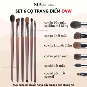 【OVW】Set 6 cọ trang điểm mắt XQ71314171924 chuyên nghiệp đa năng