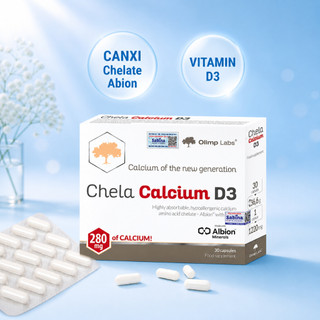 Canxi Chela Calcium D3 - Bổ sung Canxi Hữu Cơ Và Vitamin D3 Cho Bà Bầu, Sau Sinh & Người Cần Bổ Sung