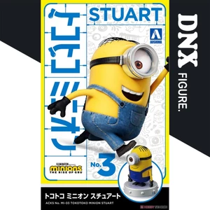 Mô Hình Lắp Ráp Aoshima Acks No.Mi-03 Tokotoko Minions Stuart (New Seal)