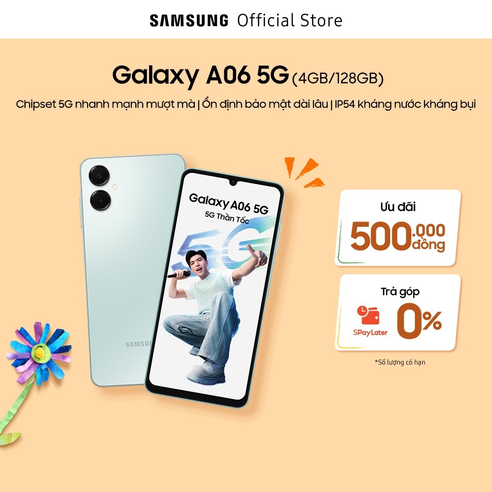 Điện Thoại Samsung Galaxy A06 5G 4GB/128GB