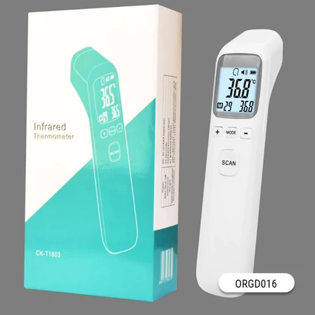 Nhiệt kế điện tử hồng ngoại cảm ứng đo trán đa năng CKT-1502