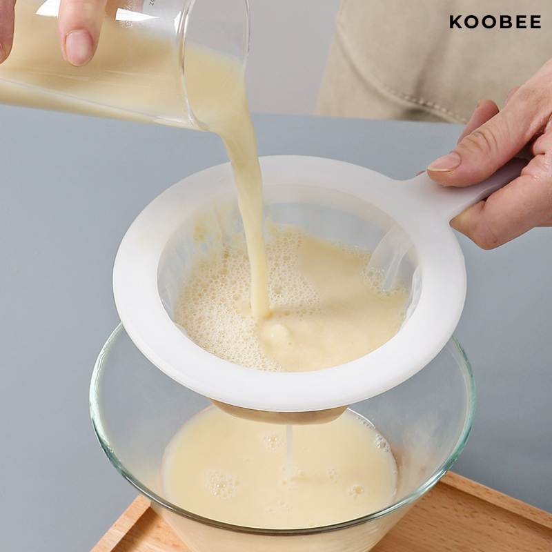 Túi Vải Lọc Sữa Hạt Siêu Mịn KOOBEE – Rây Lọc Sữa Đậu Nành, Bã Hạt, Rau Củ, Tái Sử Dụng, An Toàn Thực Phẩm (NB21)