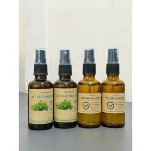 Xịt Khử Mùi Giày Bạc Hà Tràm Trà 50ml + Nước Phèn Chua Chưng Cất Chai Xịt 50ml