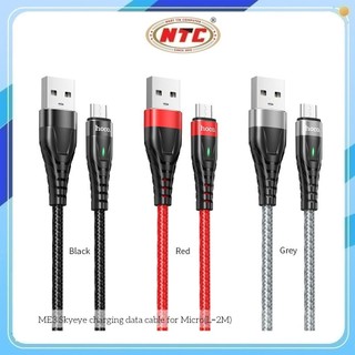 Cáp sạc nhanh và truyền data Hoco ME3 cổng MicroUSB QC3.0 max 3A, dài 2M