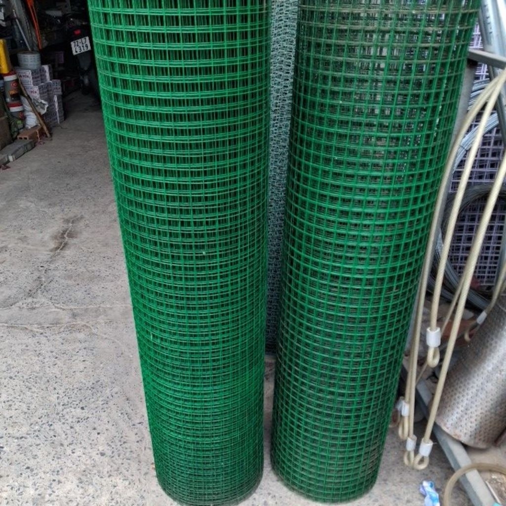 Luới Thép Bọc Nhựa Cao 50cm -1m. Chống chuột , lý tưởng cho chuồng trại. Mắt lưới 1.2cm và 2cm