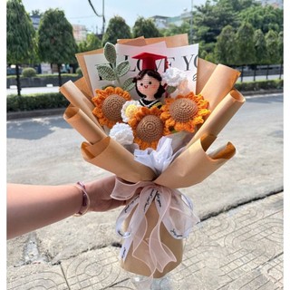 Bó hoa len tốt nghiệp, hỏa tốc TP HCM