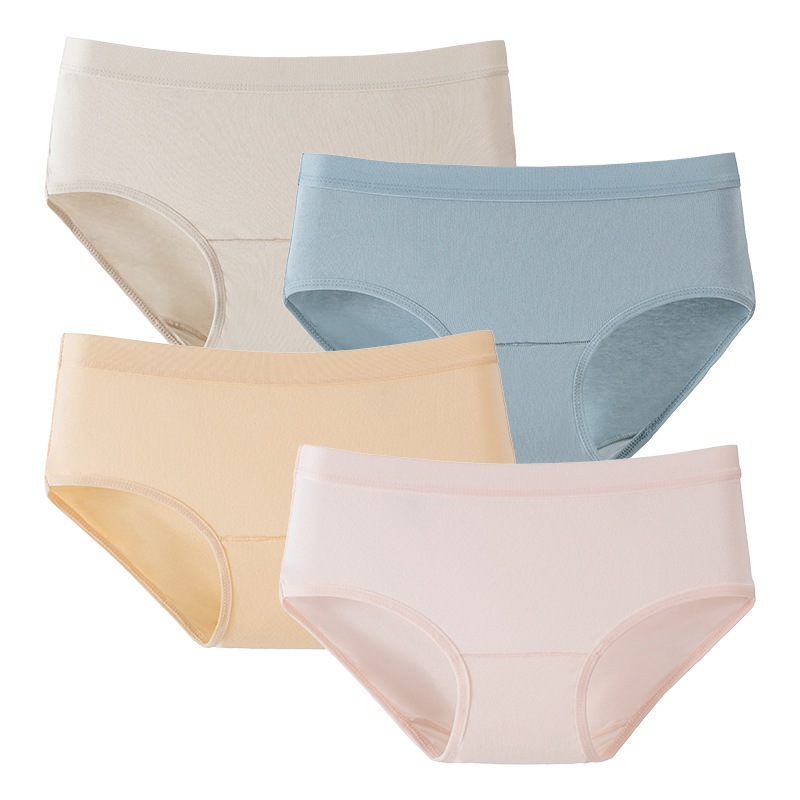 Quần lót nữ cotton cạp vừa ôm mông gợi cảm đáy lót 2 lớp kháng khuẩn khử mùI thoáng khí LANIXA L2020